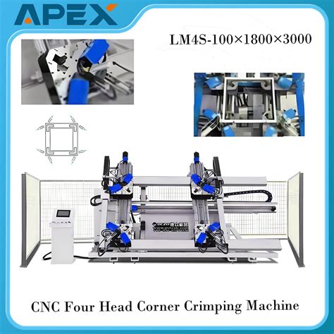 china cnc four head corner crimping machine|CNC Four Head Corner Crimping Machine for Aluminum Window .